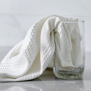 Paños de Cocina de Microfibra Blancos, Tejido Waffle, Sin Pelusas, Anti-Rayaduras, Secado Rápido, Lavables a Máquina, para Hogar, Vidrios, Espejos y Pantallas - Product Image 4