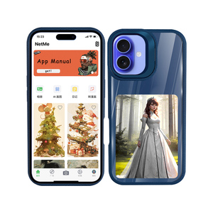 2025 Mới Bán Buôn HD 4.0 Màn Hình Lớn Hiển Thị Hình Ảnh NFC E-Ink Trường Hợp Tự Làm Hình Ảnh Ảnh Cho <span class=keywords><strong>Iphone</strong></span> 16 15 14 13 Pro Max Cộng Với 4 Màu Sắc - Product Image 1