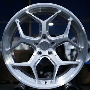 Jantes forgées LZT-201 en argent brossé cinq étoiles 5x112 18 19 20 pouces pour voitures particulières <span class=keywords><strong>Mercedes</strong></span>-Benz <span class=keywords><strong>Classe</strong></span> <span class=keywords><strong>C</strong></span> CLA CLS SL - Product Image 3