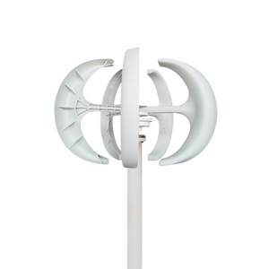 Éolienne à axe vertical Shanghai Lisa New Energy 300W 12V/24V pour systèmes de surveillance des lampadaires - Product Image 1