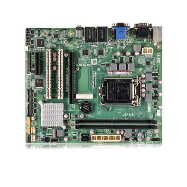 Industrial Micro ATX Motherboard H110/B150 2PCI Slot Intel LGA1151 Intel Core 6th 7th 8th I7 I5 I3 CPU