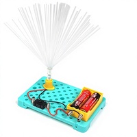 Kit d'expérimentation scientifique amusant pour enfants avec fibre optique en plastique à changement de couleur et matériel pédagogique