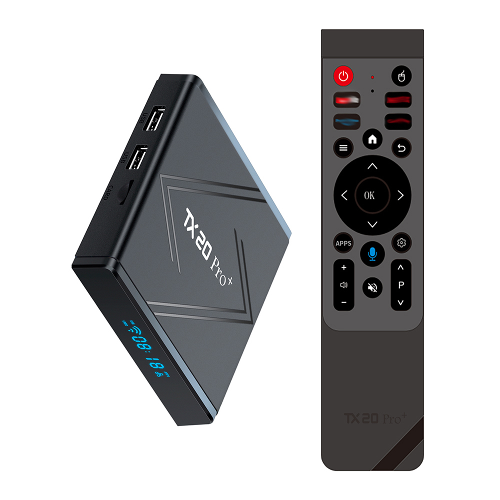 New High Quality Android Tv Box Tx20 Pro + 5g Wifi H313 Android 15