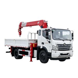 Camión con Grúa Hidráulica Foton Rowor 4x2 de 6, 8 y 10 Toneladas, Directo de Fábrica - Product Image 1
