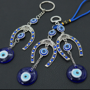 2026 Abalorios, Amuletos y Colgantes de Ojo Turco Azul, Artesanía Hecha a Mano, Amuleto para Coche, Decoración de Protección del Hogar, Llavero - Product Image 2