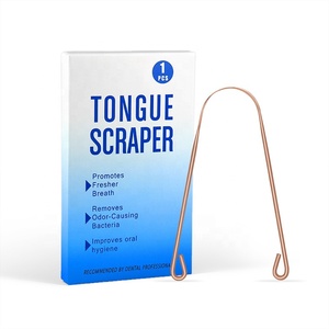 Limpiador de Lengua de Cobre al por Mayor de Fábrica con Certificación ISO, Herramienta de Cuidado Bucal para una Limpieza Eficaz - Product Image 4
