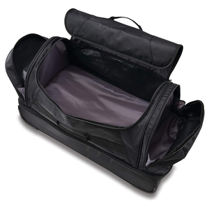 Bolsa <span class=keywords><strong>de</strong></span> lona <span class=keywords><strong>de</strong></span> gran capacidad, resistente al agua, 28 pulgadas, con ruedas, para gimnasio, deportes, <span class=keywords><strong>fin</strong></span> <span class=keywords><strong>de</strong></span> <span class=keywords><strong>semana</strong></span>, viaje, equipaje con rodillo - Product Image 2