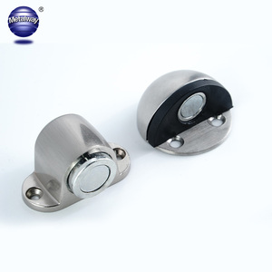 Butoir <span class=keywords><strong>de</strong></span> <span class=keywords><strong>porte</strong></span> monté au sol butoir <span class=keywords><strong>de</strong></span> <span class=keywords><strong>porte</strong></span> demi-lune caoutchouc acier inoxydable avec accessoires magnétiques <span class=keywords><strong>de</strong></span> bricolage - Product Image 5