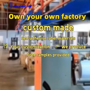 Rollo de Etiquetas Jumbo de Película BOPP Transparente Autoadhesiva Impermeable de Doble Cara, Holográfica Plateada Blanca para Agua Mineral - Product Image 3