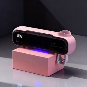 Support de brosse à dents UV à commande tactile ODAY, support de brosse à dents stérilisateur UV automatique et distributeur de <span class=keywords><strong>dentifrice</strong></span> - Product Image 5