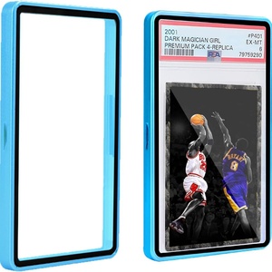 Custom Metal Magnet Protective Case Graded <b>Card</b> Slab <b>Protector</b> for 35PT Graded <b>Card</b> - Product Image 1