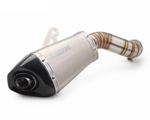 Accesorios de motocicleta modificados resistentes a altas temperaturas tubo de escape de fibra de carbono para Kawasaki Z900 2017-2023 - Product Image 3