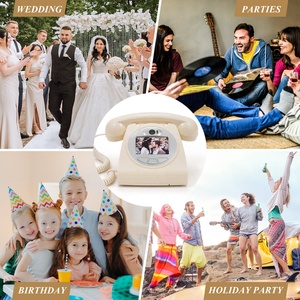 1080p Video & âm thanh của khách cuốn Sách điện thoại tinh tế lưu bút dễ dàng để sử dụng tiếp nhận cho confessional đám cưới sinh nhật bên lễ - Product Image 4