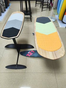 Tabla de surf para niños de madera completa personalizada, tabla de esquí acuático sin energía, tabla de <span class=keywords><strong>Pedal</strong></span> de lámina epoxi de espuma EPS para surfear lagos y ríos - Product Image 3