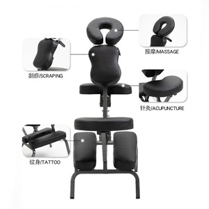 Chaise de tatouage de haute qualité en gros, chaise de massage pliable portable pour les soins de santé, chaise de massage pour le grattage, lit de beauté pliable pour le tatouage - Product Image 6