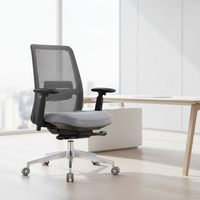 Chaises de bureau ergonomiques modernes à dossier haut en maille pivotantes, nouvellement conçues pour l'atelier et l'hôpital