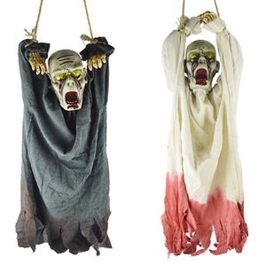 Articles de décoration d'Halloween, accessoires de chambre d'horreur, arrangements de scène <span class=keywords><strong>zombie</strong></span>, fantômes suspendus, mains attachées, fantômes lumineux, effrayants - Product Image 1