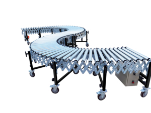 Depo lojistik için LIANGZO motorlu stor konveyör bant sistemi 220V/380V, maksimum yük 150kg, ayarlanabilir hız - Product Image 3