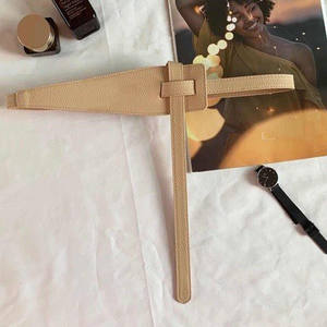 Ceinture en cuir pour femme personnalisée, ceinture de robe pour jeans, combinaison, manteau, ceinture de mode à nouer, ceinture en cuir véritable - Product Image 4