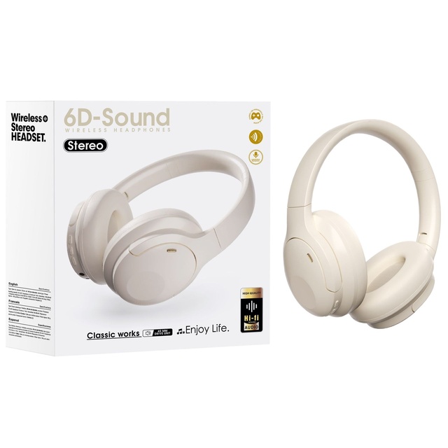 Cross-border New ANC Active Noise Cancelling Wireless for 5.3 Headset Life Waterproof Heavy Bass HiFi Sound Ultra-long