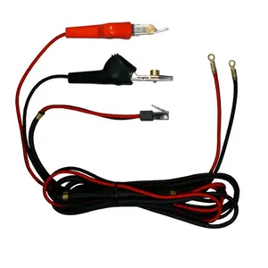 Professional Telephone Test Set with Angled Bed-of-Nails Clips to RJ11 4P2C Connector Test Replacement Cord for Butt Set