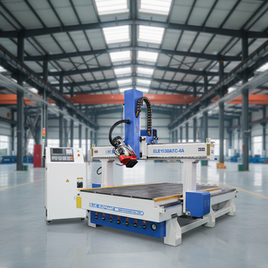 Machine de gravure 3D CNC Blue <span class=keywords><strong>Elephant</strong></span> 1325 1530 ATC 4 axes pour le travail du bois et les petites sculptures - Product Image 1