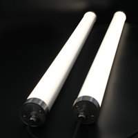 Lumière étanche IP69K led Tri preuve lumière PMMA boîtier led tube anti-corrosion avec capteur micro-ondes pour ferme d'élevage