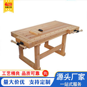 Bancs de travail en bois massif multifonctionnels sur mesure pour la maison/atelier/atelier, bancs en bois de caoutchouc durables pour salle blanche, travail du bois - Product Image 5