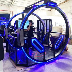 Estación de <span class=keywords><strong>Juegos</strong></span> de Realidad Virtual Dreamland 9D, <span class=keywords><strong>Juegos</strong></span> de Arcade de Disparos de Realidad Virtual, Plataforma de Espacio de Movimiento VR para Gafas <span class=keywords><strong>HTC</strong></span> Cosmos - Product Image 5