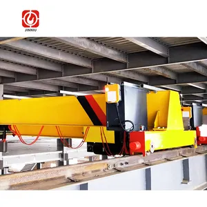 5000kg 5 10 ton Construction steel CE supplier small double hook lifting overhead crane for furniture workshop