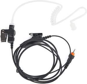 Auricolare di Sorveglianza con Tubo Acustico <span class=keywords><strong>FBI</strong></span> 1 Filo 2.5mm per Motorola CLP1010 CLP1040 CLP1060 CLP446 HKLN4455 - Product Image 2