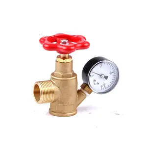 Loại Mới Bán Hàng Đầu Van Cứu Hỏa Cho Mặt Bích Hạ Cánh Hose Reel 1 Và 1.5 Trong Brass