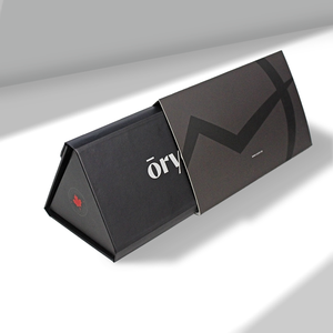 Caja de Embalaje Rígida de Materiales Reciclados con Impresión de Logotipo Personalizado OEM ODM, Impresión a Cuatro Colores, para Gafas de Lectura y de Sol - Product Image 1