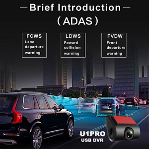 Caméra de voiture Full HD 720P/1080P Enregistreur vidéo 120 degrés Grand angle Objectif unique Vision nocturne ADAS Enregistrement en boucle Garantie 1 an - Product Image 4