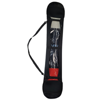 Housse de sac de ski réglable portable avec logo personnalisé housse de snowboard en néoprène avec bandoulière