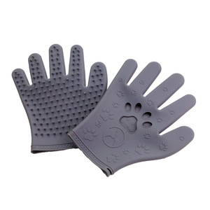 Gant de massage et de bain en silicone pour l'élimination des poils de chat, idéal pour le toilettage transfrontalier - Product Image 2