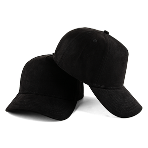 Oem Goedkope Custom 5 Panel Unisex Effen Honkbalhoed Suède Stof Verstelbare Maat Premium Gestructureerde Gorras Baseball Caps - Product Image 1