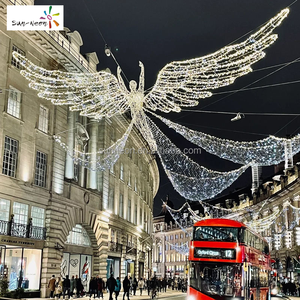 Décorations de Noël LED extérieures en forme de croix et d'anges 2027 - Product Image 5