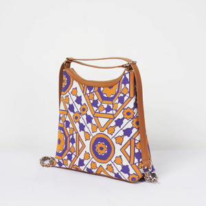 กระเป๋าถือแฟชั่นสไตล์วินเท<span class=keywords><strong>จ</strong></span>ลำลอง ถักโครเชต์ 3 มิติ ปิดด้วยซิป ลายเรขาคณิตศิลปะ พกพาสะดวก <span class=keywords><strong>ท</strong></span>นทาน สายสะพายสองเส้น - Product Image 2