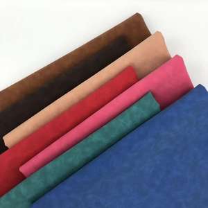 PU tissu éclatement fissure haute propriété physique résistance aux hautes températures anti-oxydation sacs à main sacs chaussures femmes sac tissu - Product Image 1