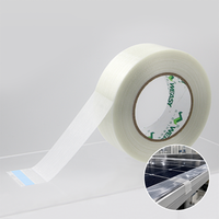 Rubans Monofilament en PET Transparent à Haute Résistance, Excellente Adhérence à Chaud, Écologiques, Unilatéraux Renforcés