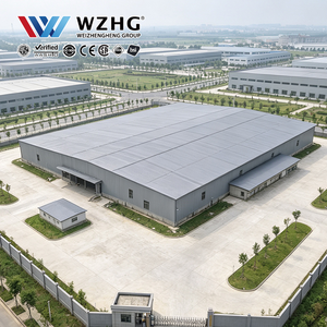 อาคารโครงสร้างเหล็กขนาดใหญ่สำหรับโรงงานผลิตและแปรรูป - Product Image 1