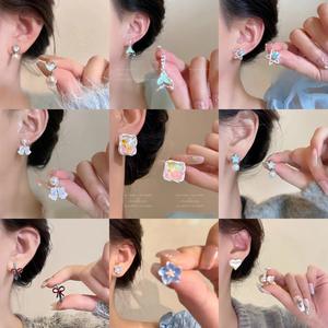 أقراط حب حورية البحر الطازجة الأكثر مبيعًا أقراط فاخرة عالية الجودة بتصميم مناسب - Product Image 3