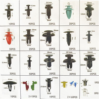 725 pièces 23 sortes vente chaude voiture plastique attache Clips ensemble mixte Auto carrosserie pousser retenue broche Rivet pare-chocs porte garniture