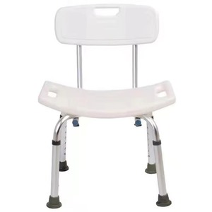 Shower Bath Toilet Chair Seat Elderly Comfortable Aluminum Disabled Bathtub Stool On-Slip Pad Bathroom Safety Equipment Price - Product Image 6