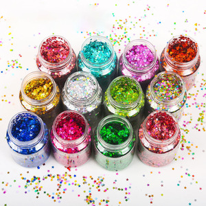 Paillettes holographiques noires, rouges et violettes pour ongles, forme étoile 3 mm, pour gobelets, décoration <span class=keywords><strong>de</strong></span> Noël et <span class=keywords><strong>de</strong></span> fêtes - Product Image 5