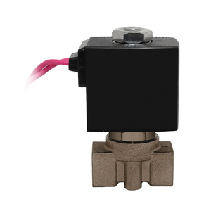 Vanne solénoïde à deux voies COVNA, commande urgente, HK02 DN8 1/4 pouce, normalement fermée, micro-vanne solénoïde à air, 12V CC - Product Image 1