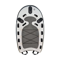 Outil de sauvetage aquatique marin portable gonflable, tapis flottant, sauveteur de haute résistance, planche de sauvetage gonflable pour jet ski avec EVA