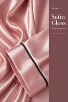 Robes d'été en soie glacée pour femmes, col en V, taille élastique, confortables, respirantes, en satin, trois pièces, couleur unie
