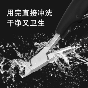 Stainless Steel Eagle Beak Pliers Black Slanted Pointed Nail Clippers For Gray Nails And Dead Skin Removal - Product Image 4